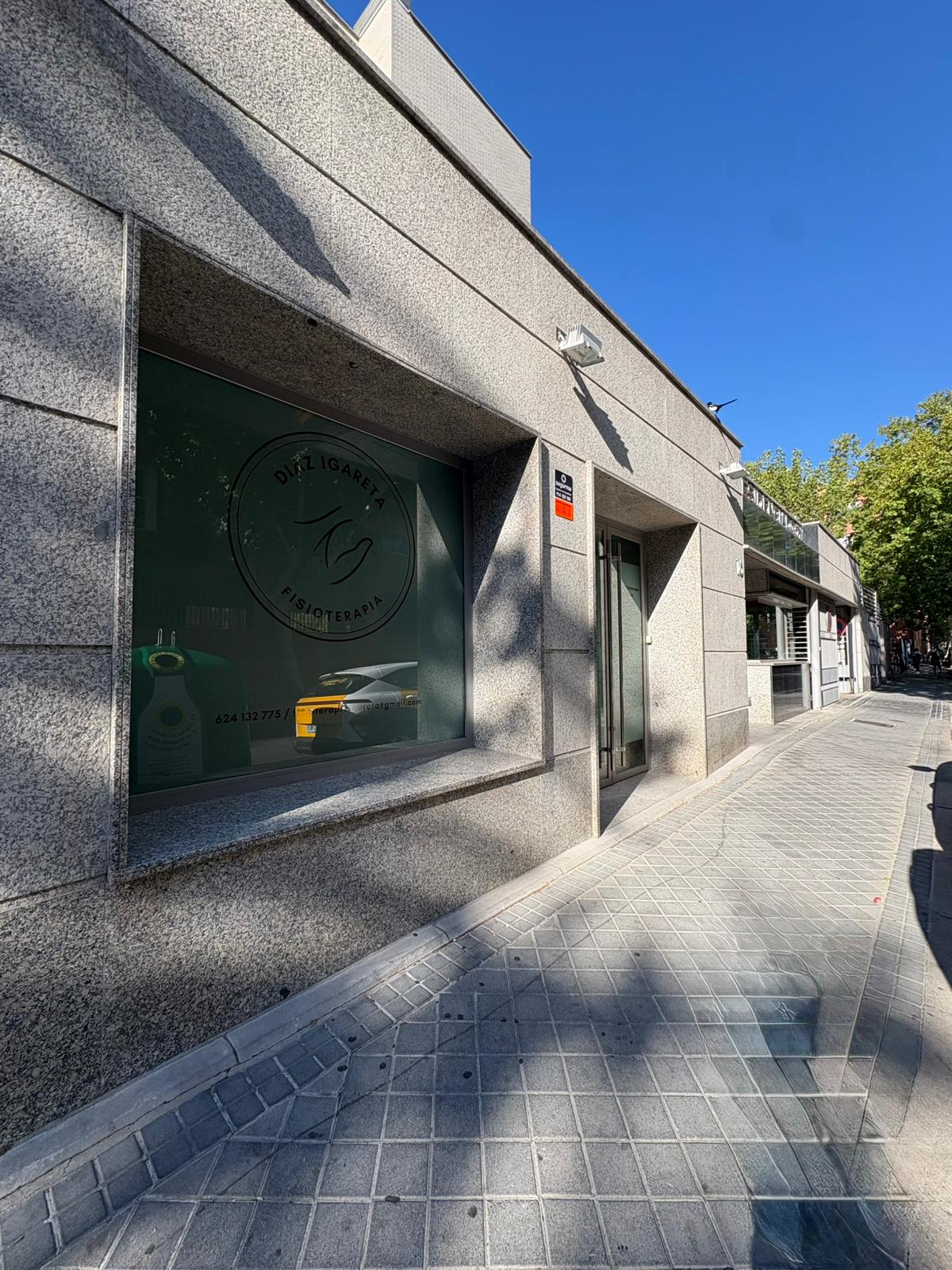 Clínica de Fisioterapia Díaz Igareta — entrada