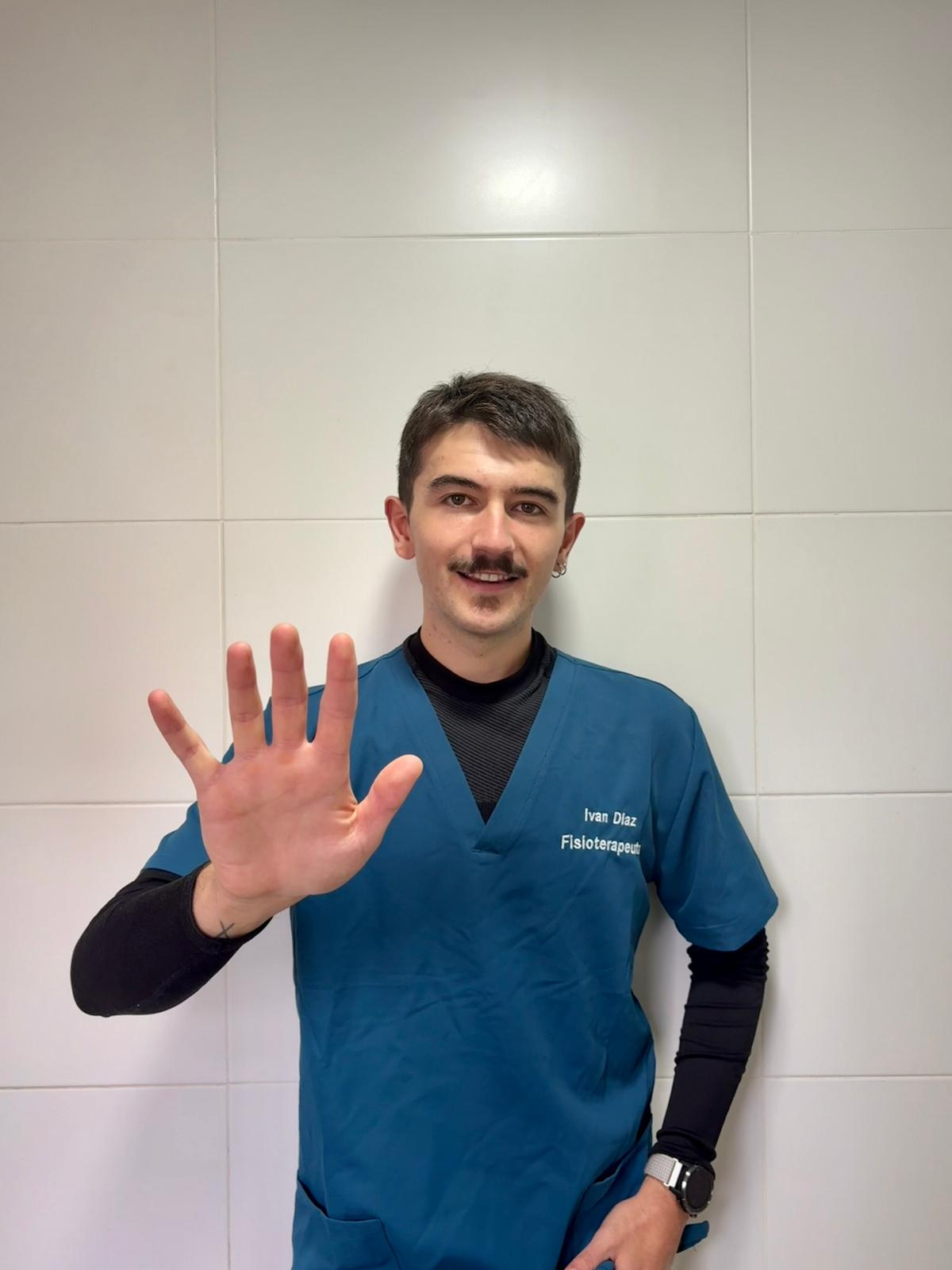 Iván Díaz Igareta, fisioterapeuta